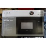1 x CDA VM231BL Black Microwave and Grill