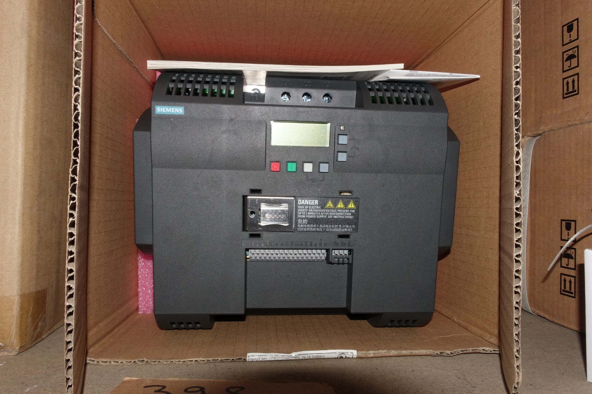 1 x Siemens Sinamics V20 Inustry Inverter