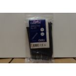 400 x Packs of Deta I1212BK Cable Ties 100mm x 2.5mm 100 Per Pack Black