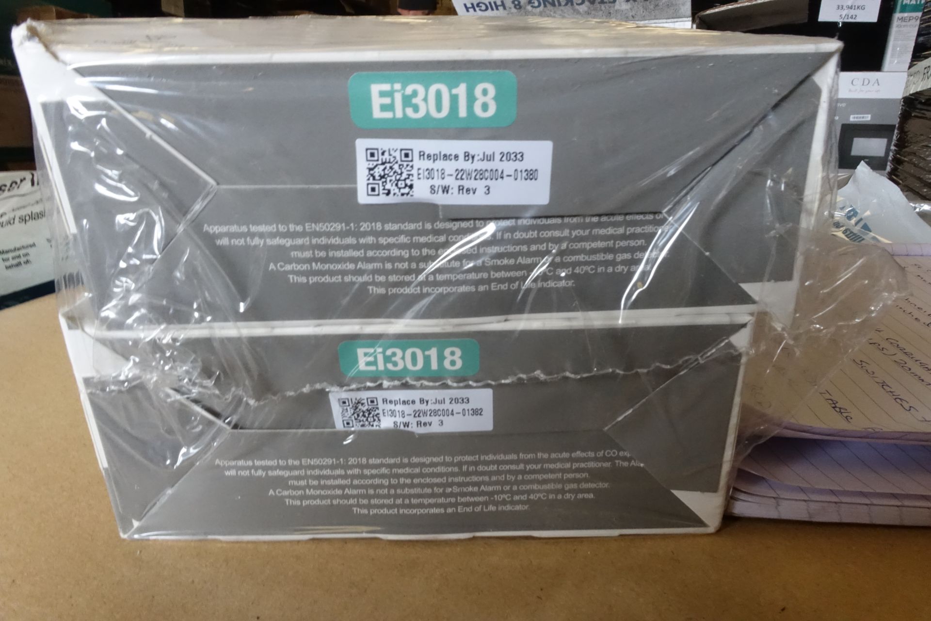 4 X Aico E13018 Mains Carbon Monoxide Detector Alarm