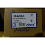 30 x DETA B1420CS 20Amp Type A 30mA RCBO's C Curve 6kA