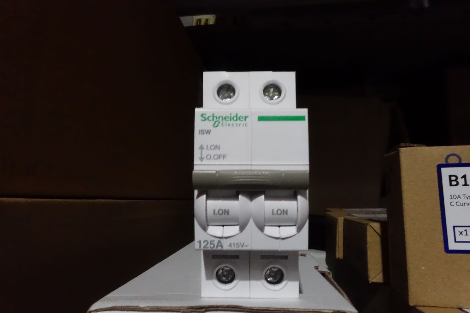 12 x SCHNEIDER A9565292 iSW 125A 415V 2 Pole MCB's