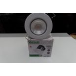 20 x EMCOLED 53W 5W LED Downlight 4000K IP65 Fire Rated Matt White Finish