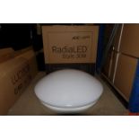 12 x JCC JC234203 30W LED Round Bulkheads IP44 4000K White Finish