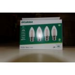 192 x SYLVANIA 0028221 4.5W LED RETRO Candle Lamps B22 Fitting