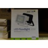 40 x JCC JC45200WH 10W LED Floodlights IP65 4000K White Finish