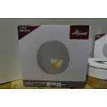 20 x ANSELL ACLPWLED/W 3W LED Callisto Surface Low Level Wall Lights 3000K White