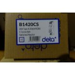 30 x DETA B1420CS 20Amp Type A 30mA RCBO's C Curve 6kA