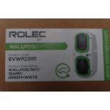 3 x ROLEC EVWP2010 16Amp Wall Pod/SKT Electric Car Charger Green/White