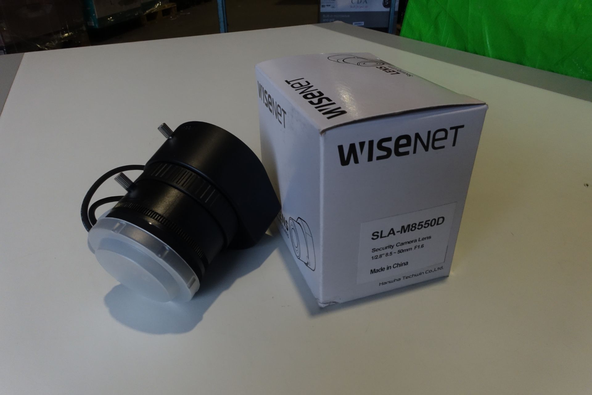 10 x WISENET SLA - M8550D Security Camera Len's 1/2-8" 85 - 50mm F1-6 Varifocal Optics