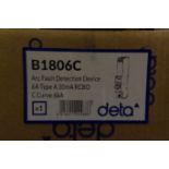 20 x DETA B1806C ARC Fault Detection Device 6A Type A 30mA RCBO's C Curve 6kA