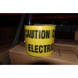 20 x Roll's of SCHNEIDER 25EC365 Underground Waerning Tape 365m 150mm Saying Caution Electric