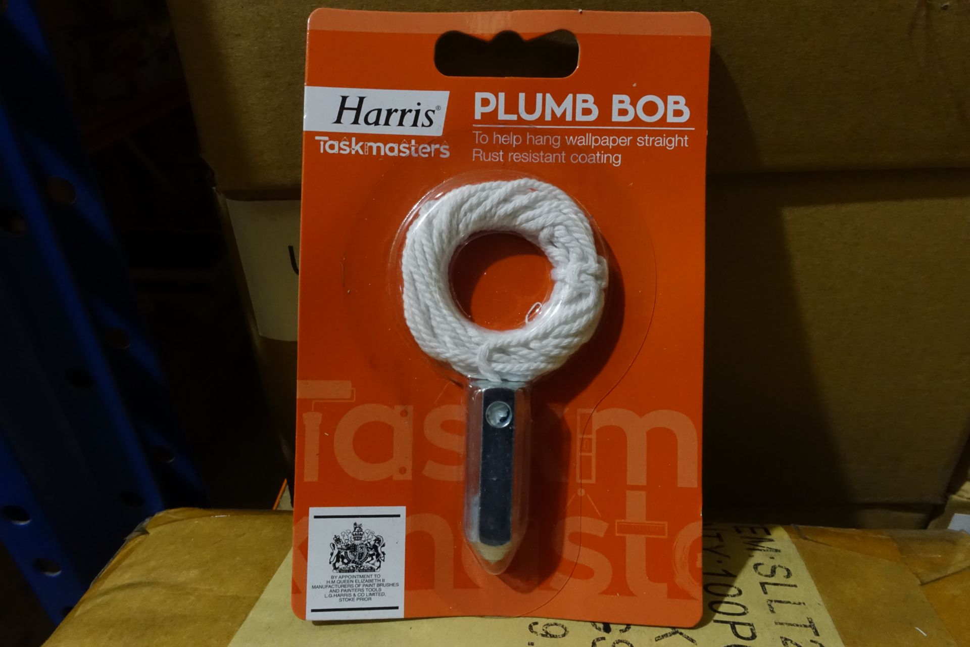 300 x HARRIS 362BU Plumb Bobs to Help Hang Wallpaper Straight