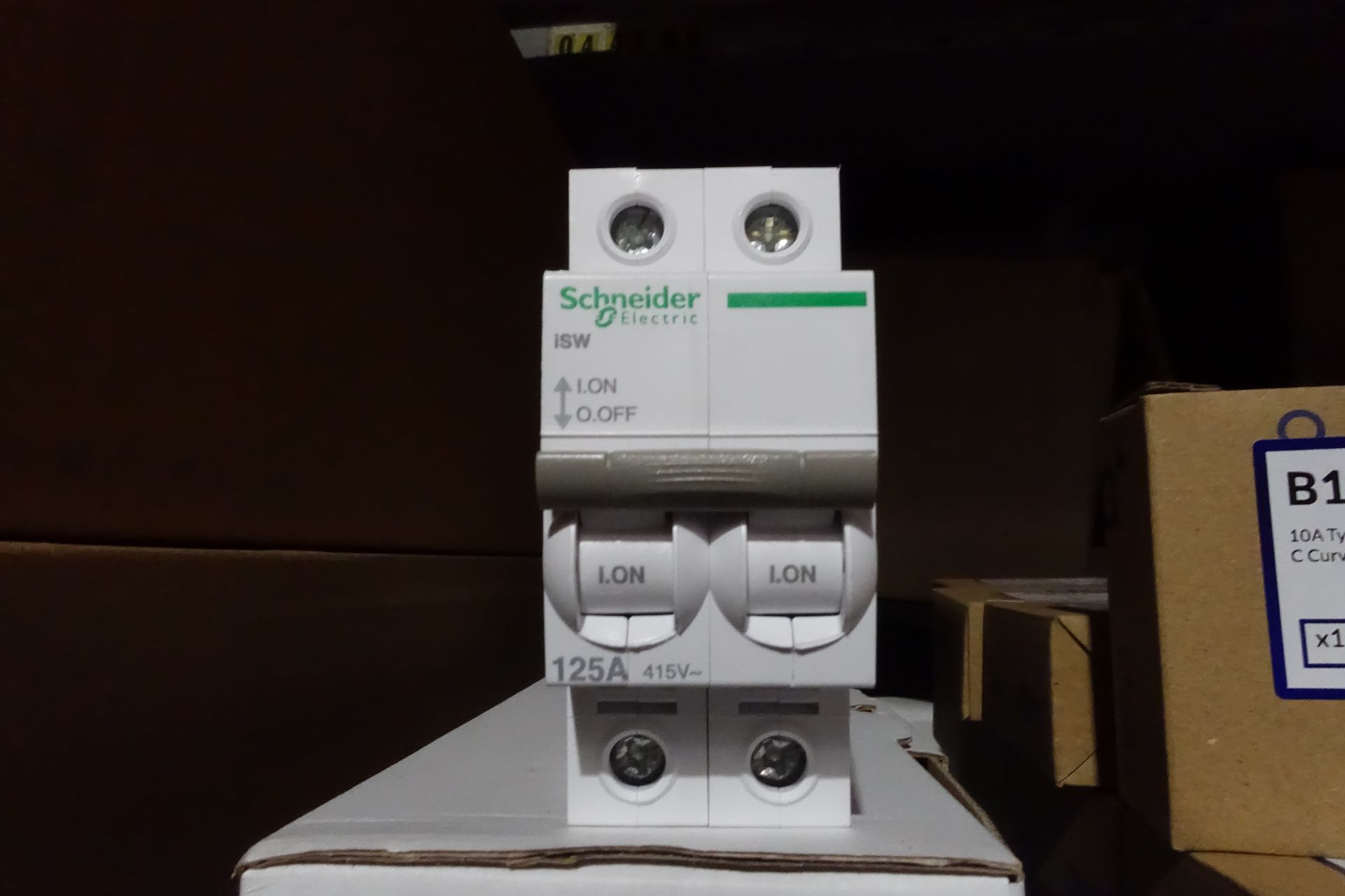 12 x SCHNEIDER A9565292 iSW 125A 415V 2 Pole MCB's