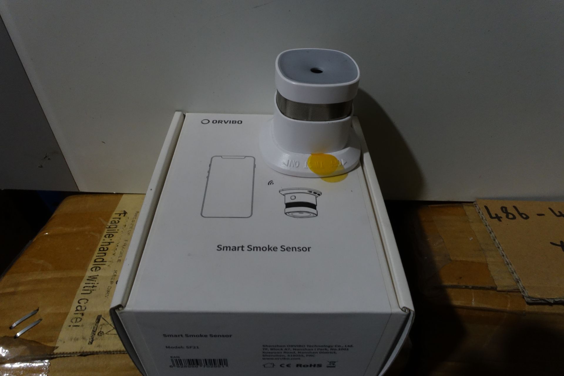 10 x ORVIBO SF21 Smart Smoke Sensors White Finish