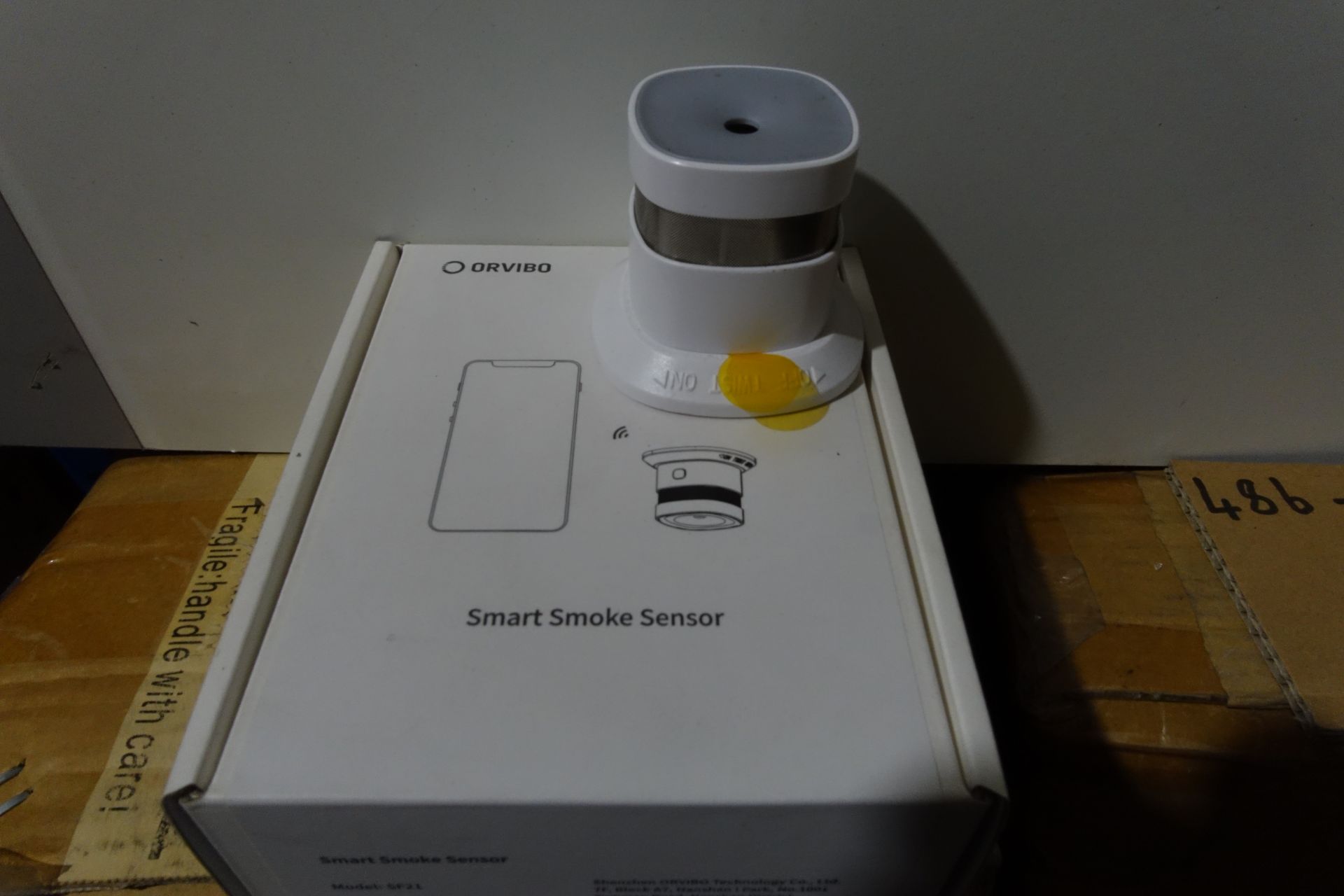 10 x ORVIBO SF21 Smart Smoke Sensors White Finish
