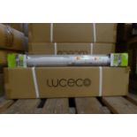 24 x LUCECO ECLT6W10540 10W LED 2ft Single Battens with T8 LED Tube IP65 4000K 800 Lumens