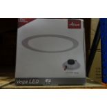 40 x ANSELL AVEGLED/1/WW 18W LED Vega Downlights White Finish