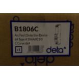 20 x DETA B1806C ARC Fault Detection Device 6A Type A 30mA RCBO's C Curve 6kA