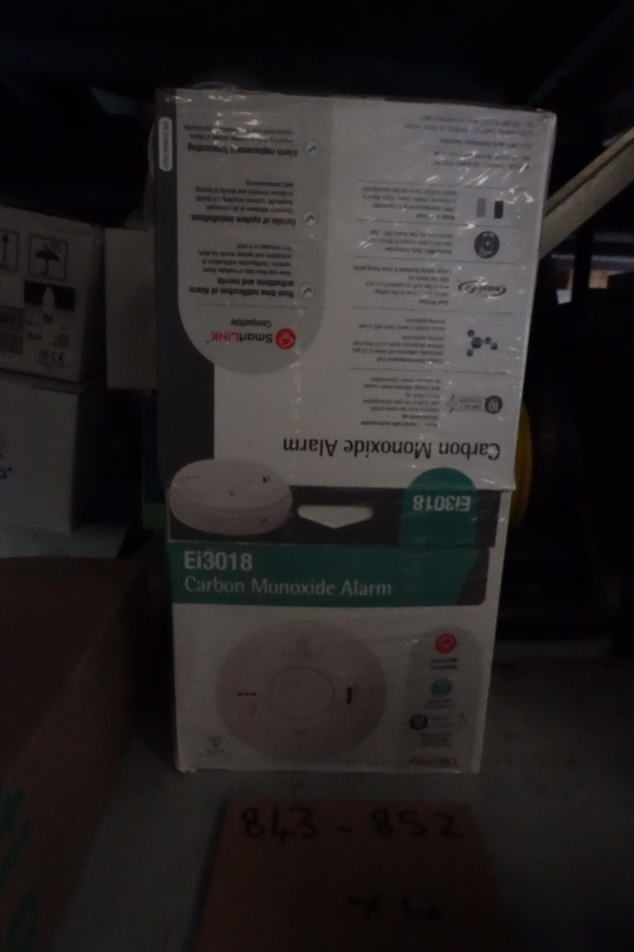 4 X Aico E13018 Mains Carbon Monoxide Detector Alarm