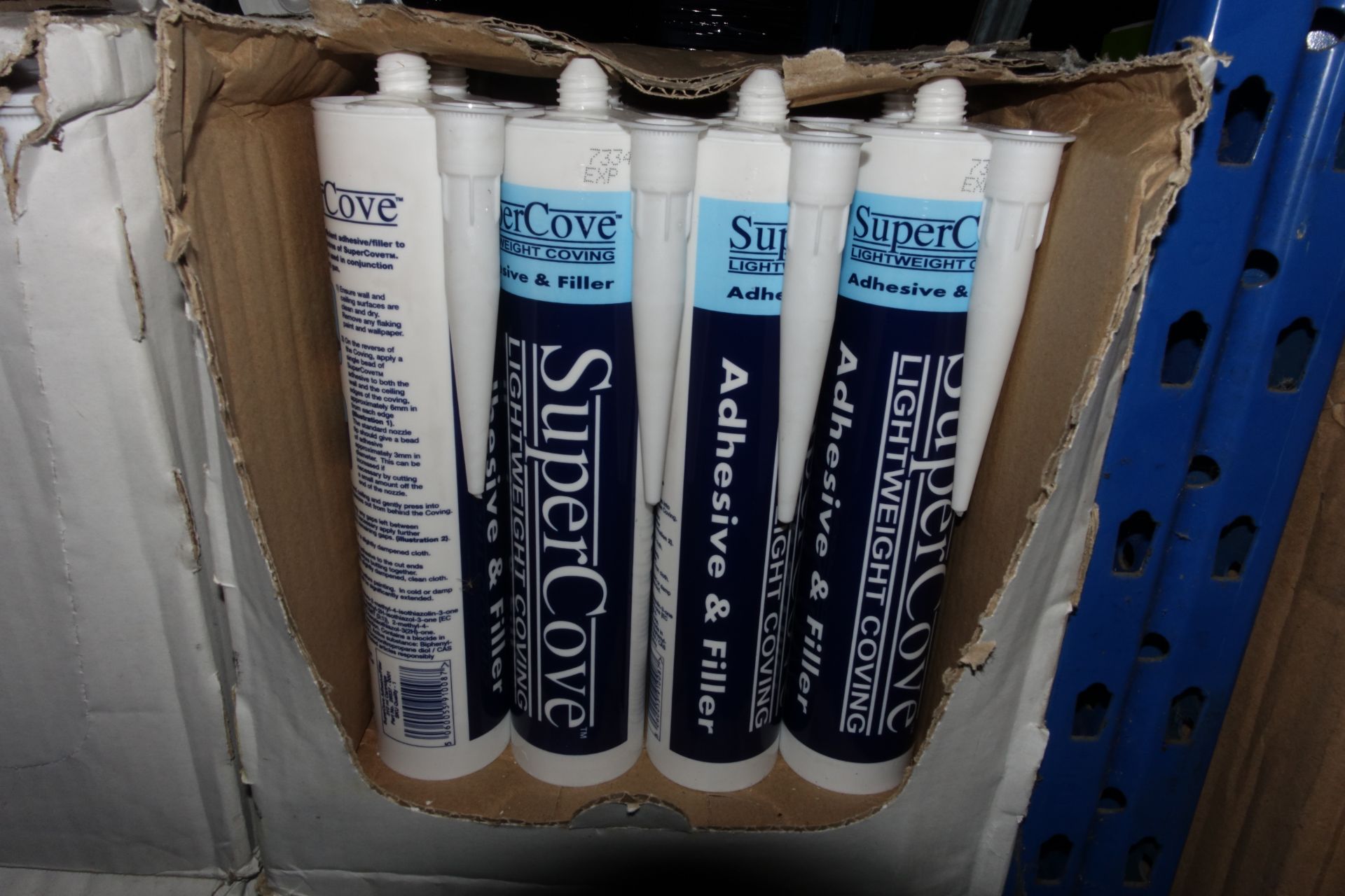 72 x Tubes of Super Cover Adhesive Filler 310ML White EXP 07-09/2024