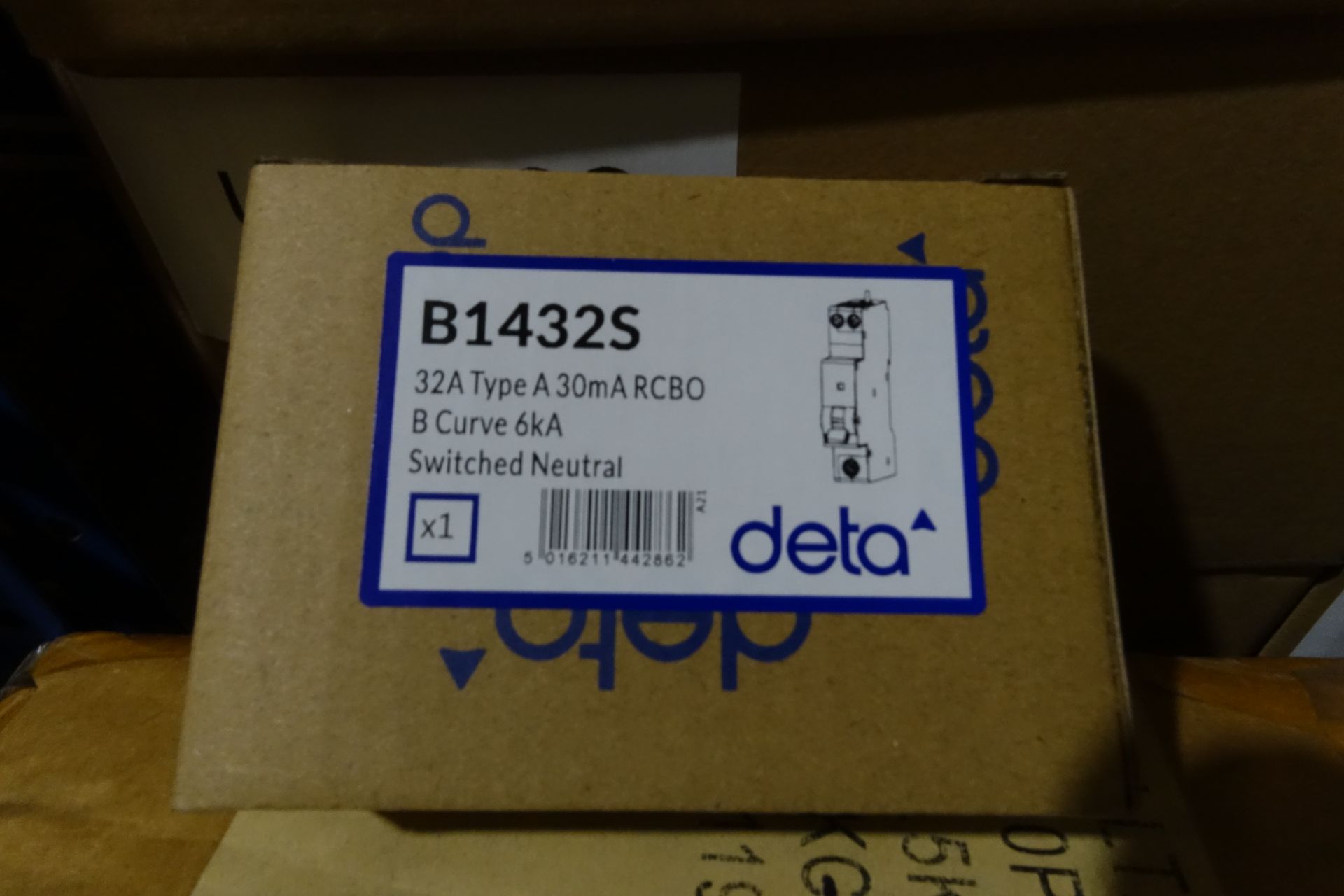 30 x DETA B1432's 32Amp RCBO's Type A 30mA B Curve 6kA