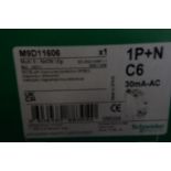 12 X Schneider M9D11606 Multi 9 RCB0 1P + N C6