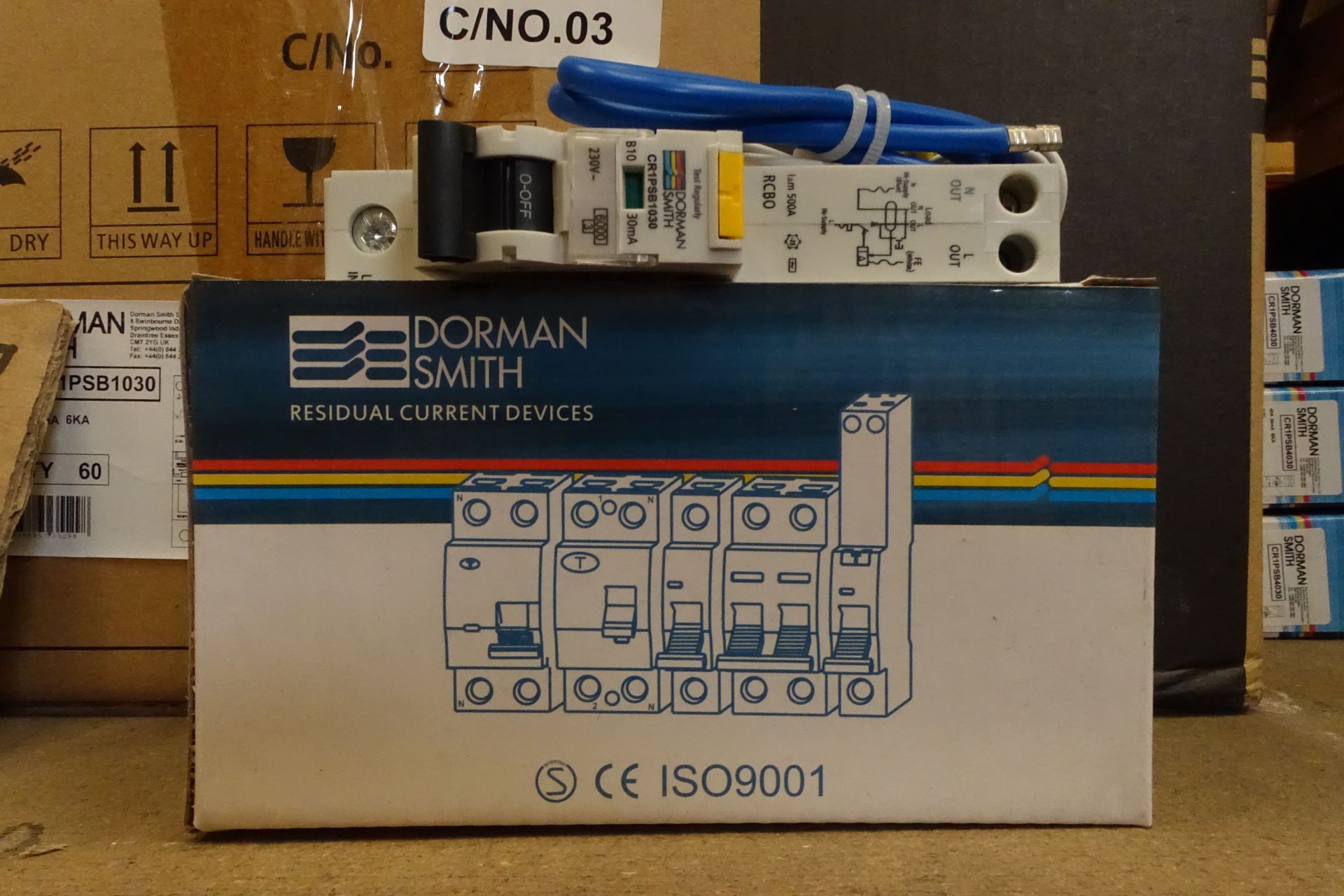 30 x DORMAN SMITH CRIPSB1030 10Amp RCBO's 30mA 6kA