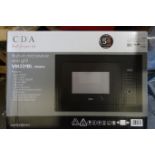 1 x CDA VM231BL Black Microwave and Grill