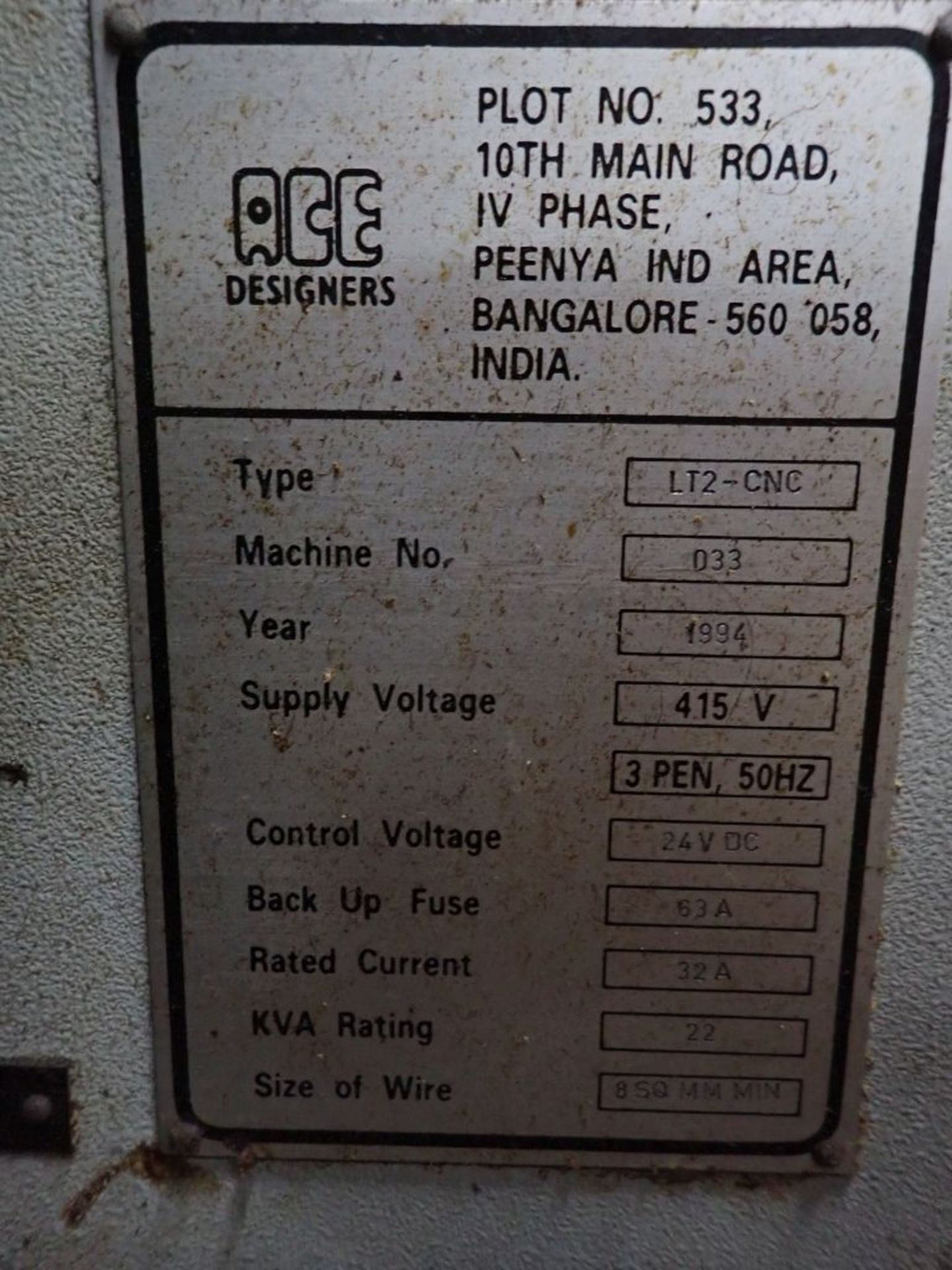 ACE LT-2 Turning Center CNC Lathe - Image 37 of 43