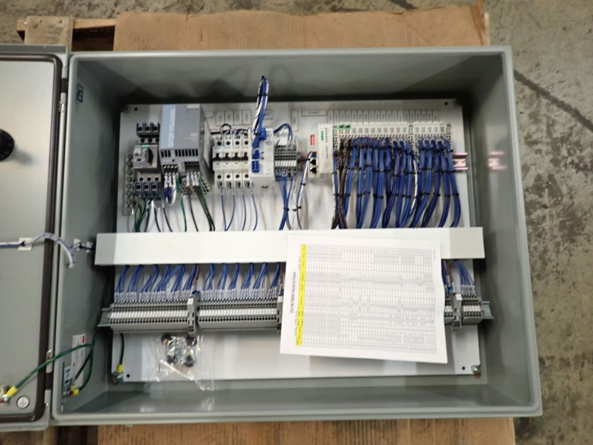 Hoffman Nvent Industrial Control Panel Enclosure with Contents - Image 6 of 8