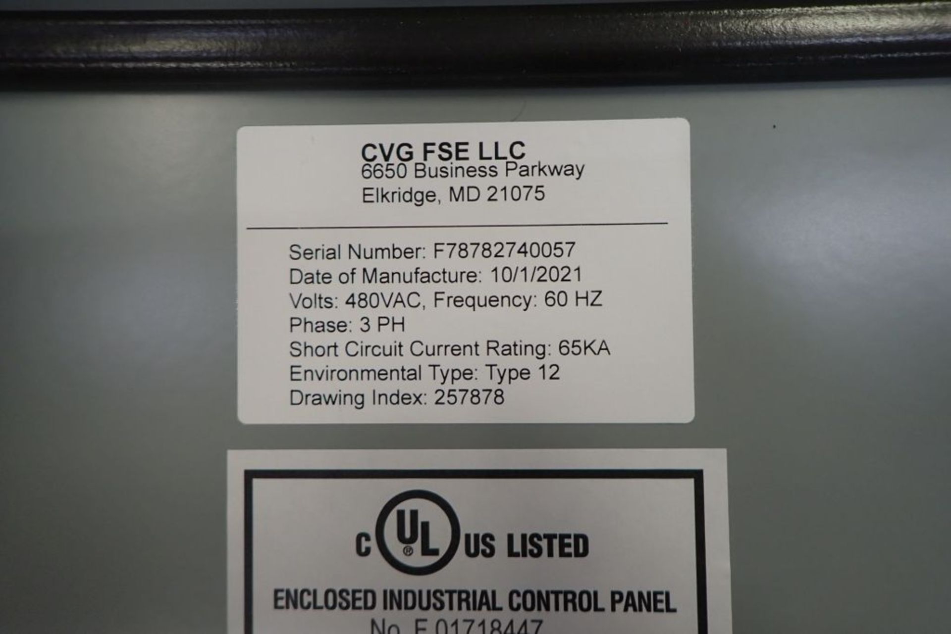 Hoffman Nvent Industrial Control Panel Enclosure with Contents - Image 6 of 6