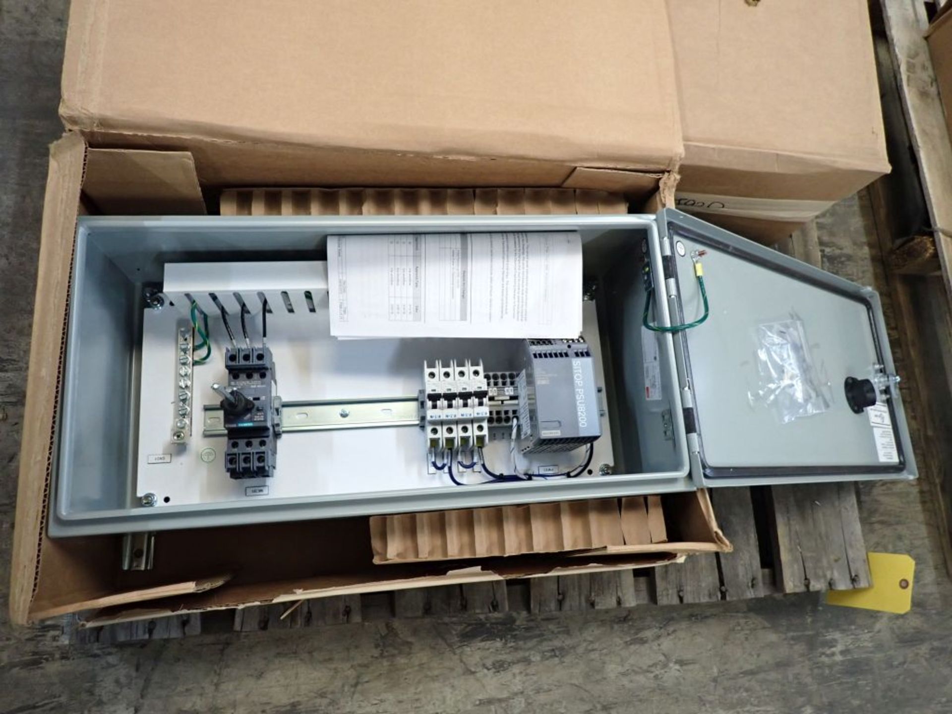 Lot of (2) Hoffman Nvent Industrial Control Panel Enclosures with Contents - Image 11 of 15