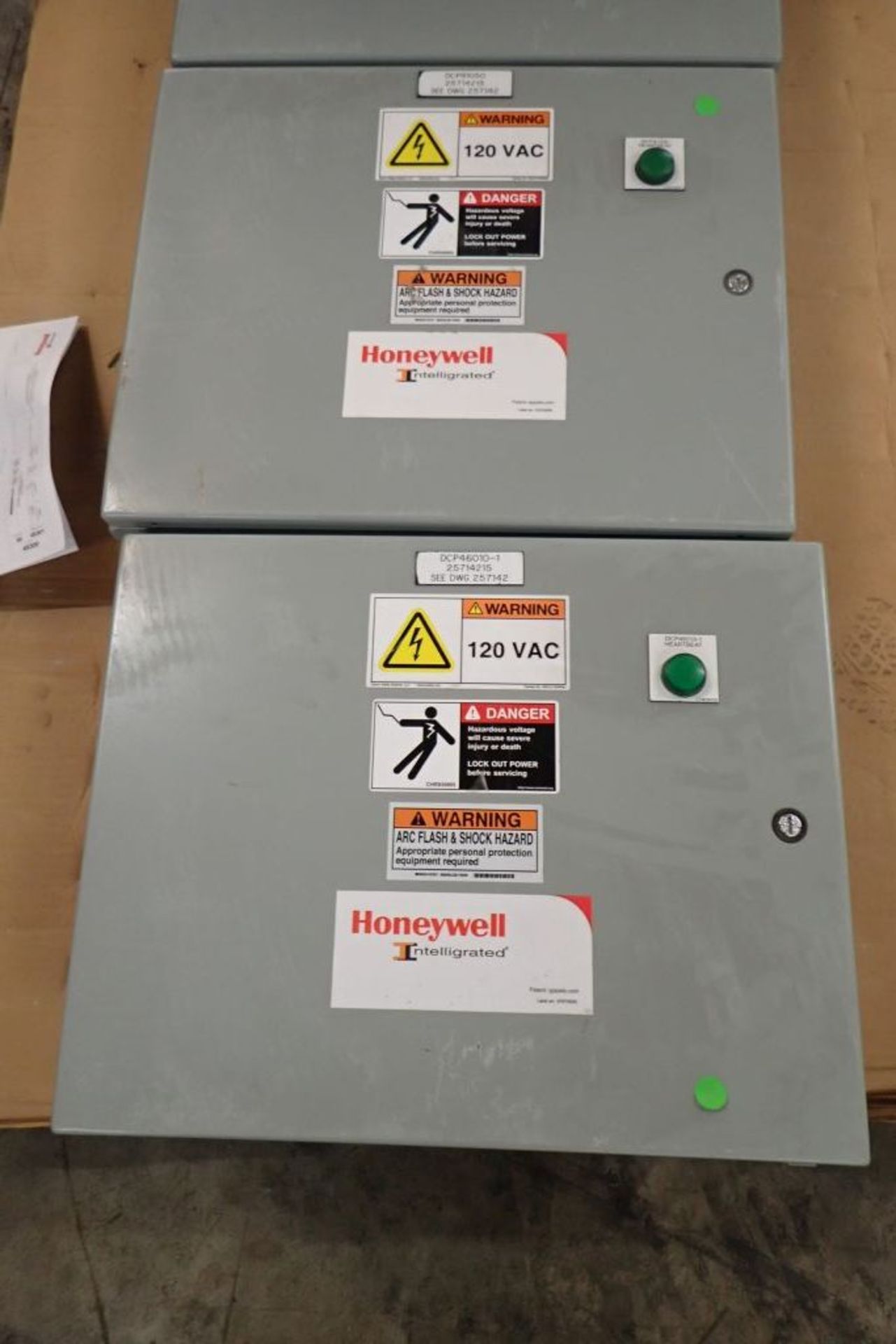 Lot of (3) Hoffman Nvent Industrial Control Panel Enclosures with Contents - Image 4 of 9