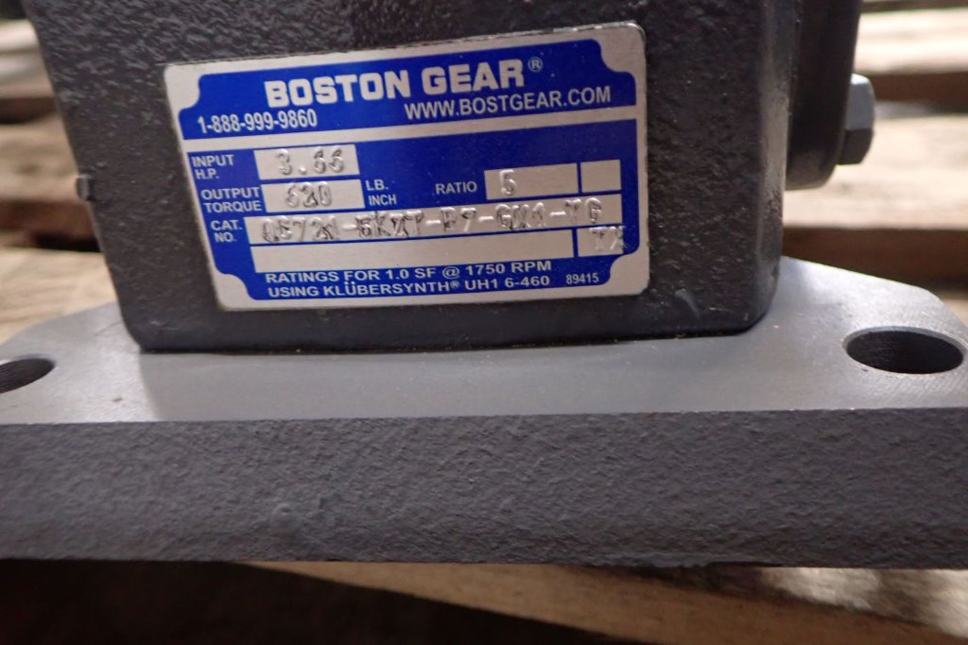 Boston 3.66 HP Gearmotor - Image 7 of 8