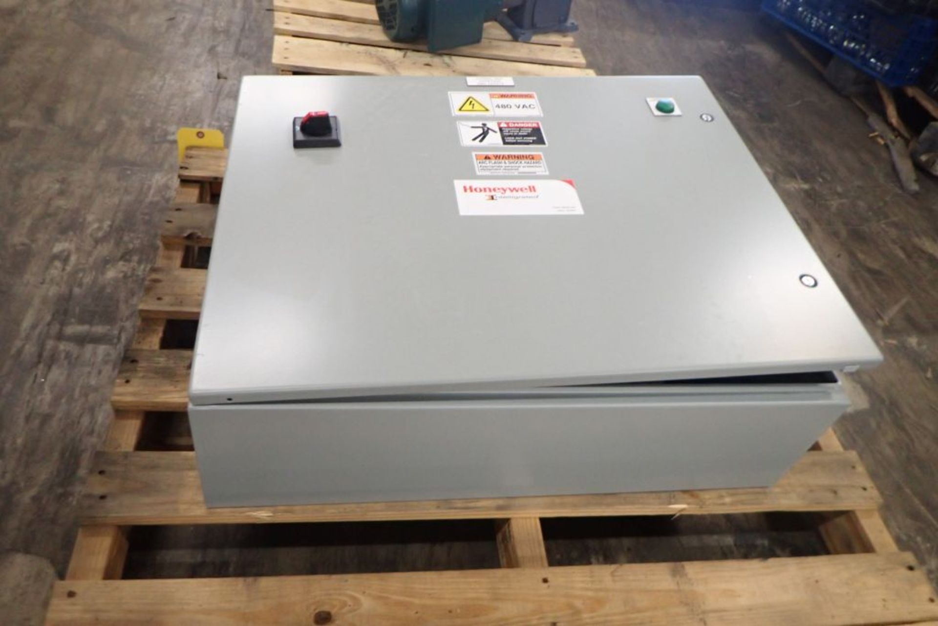 Hoffman Nvent Industrial Control Panel Enclosure with Contents