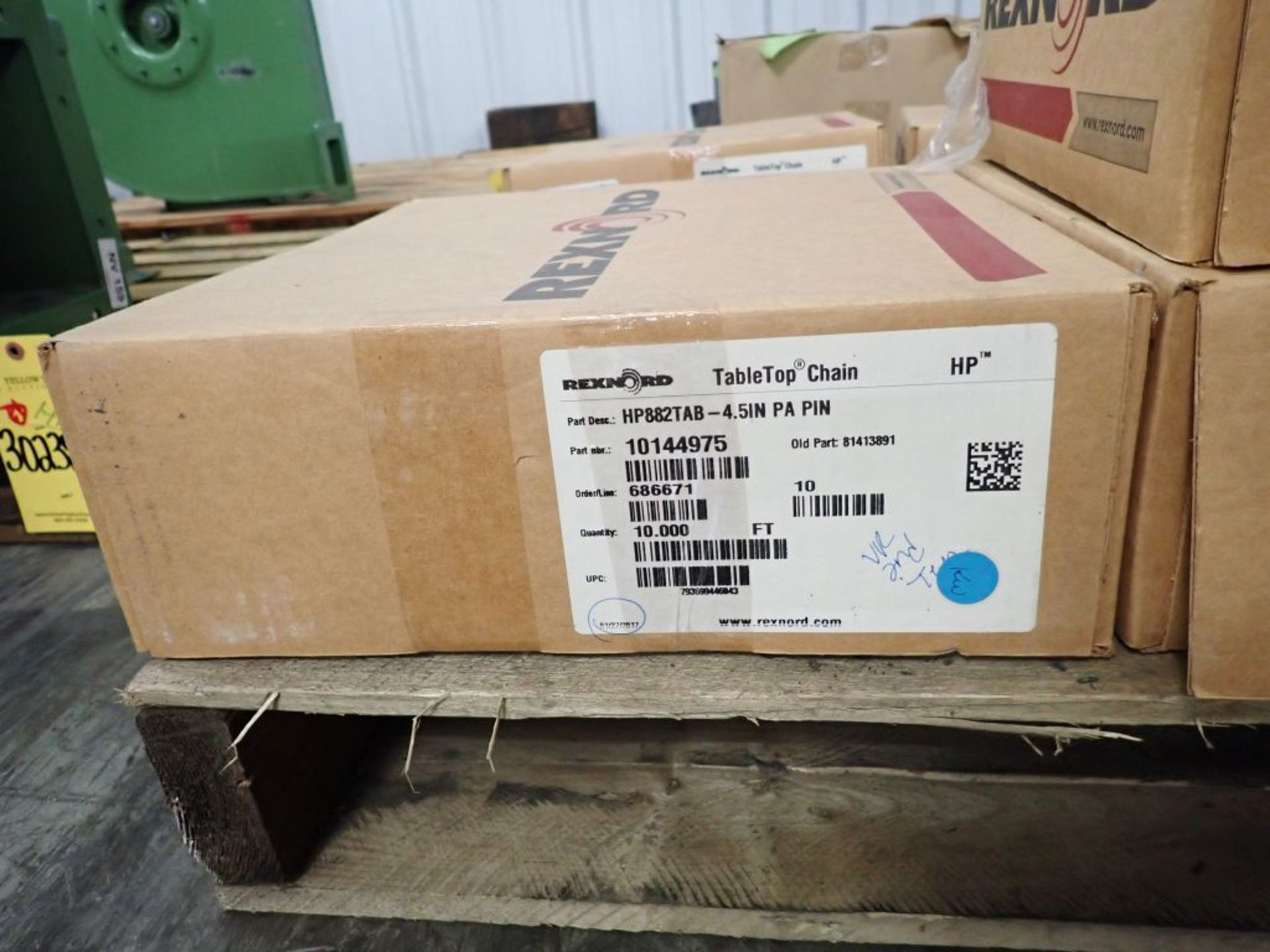 Lot of (7) Boxes of Rexnord Table Top Chain - Image 9 of 11