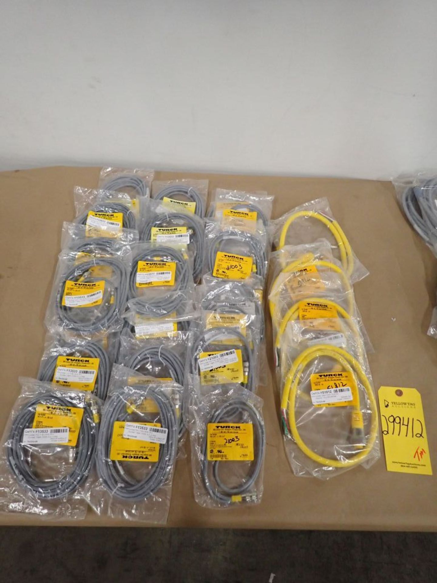 Lot of Turck Cordsets