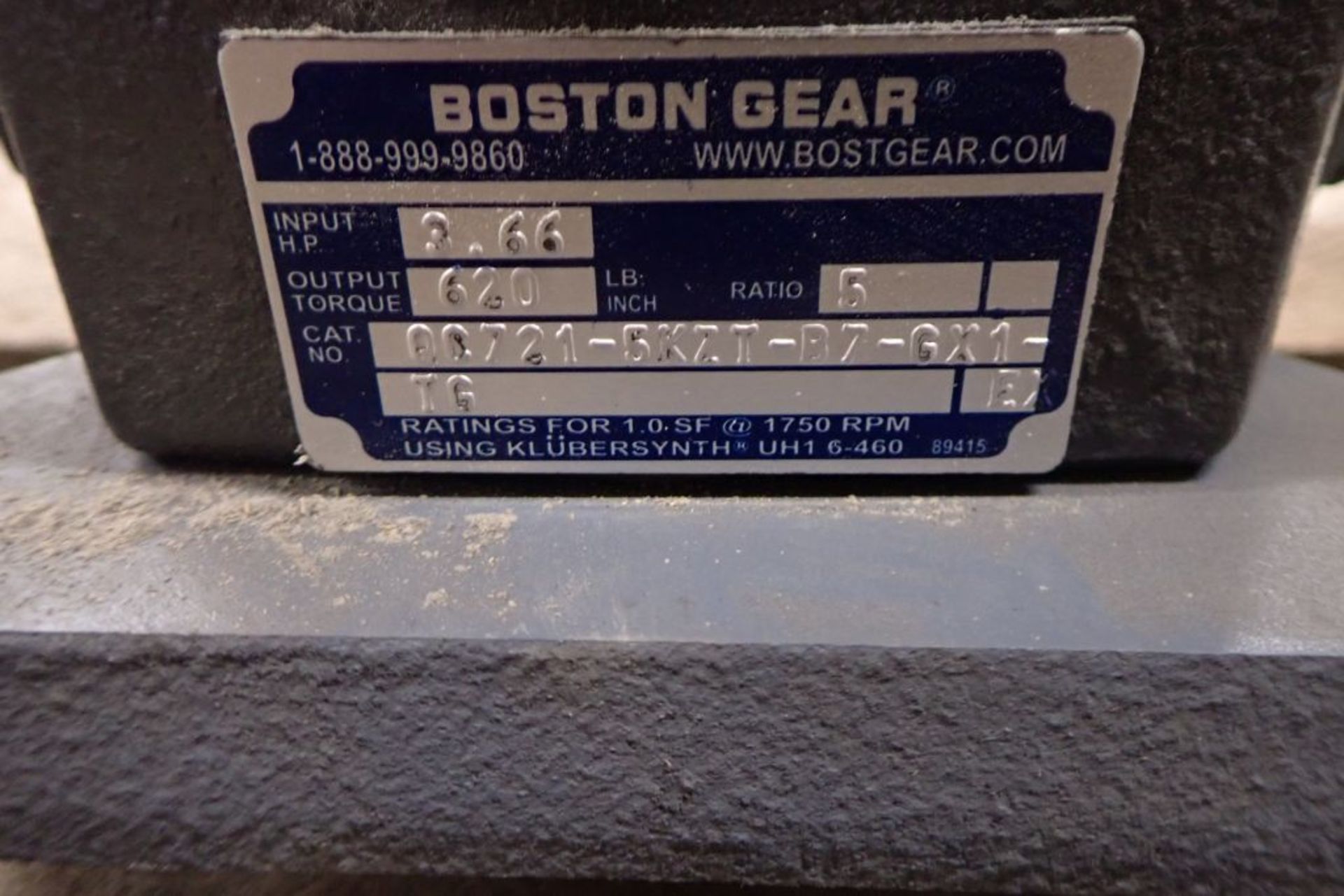 Boston 3.66 HP Gearmotor - Image 5 of 8