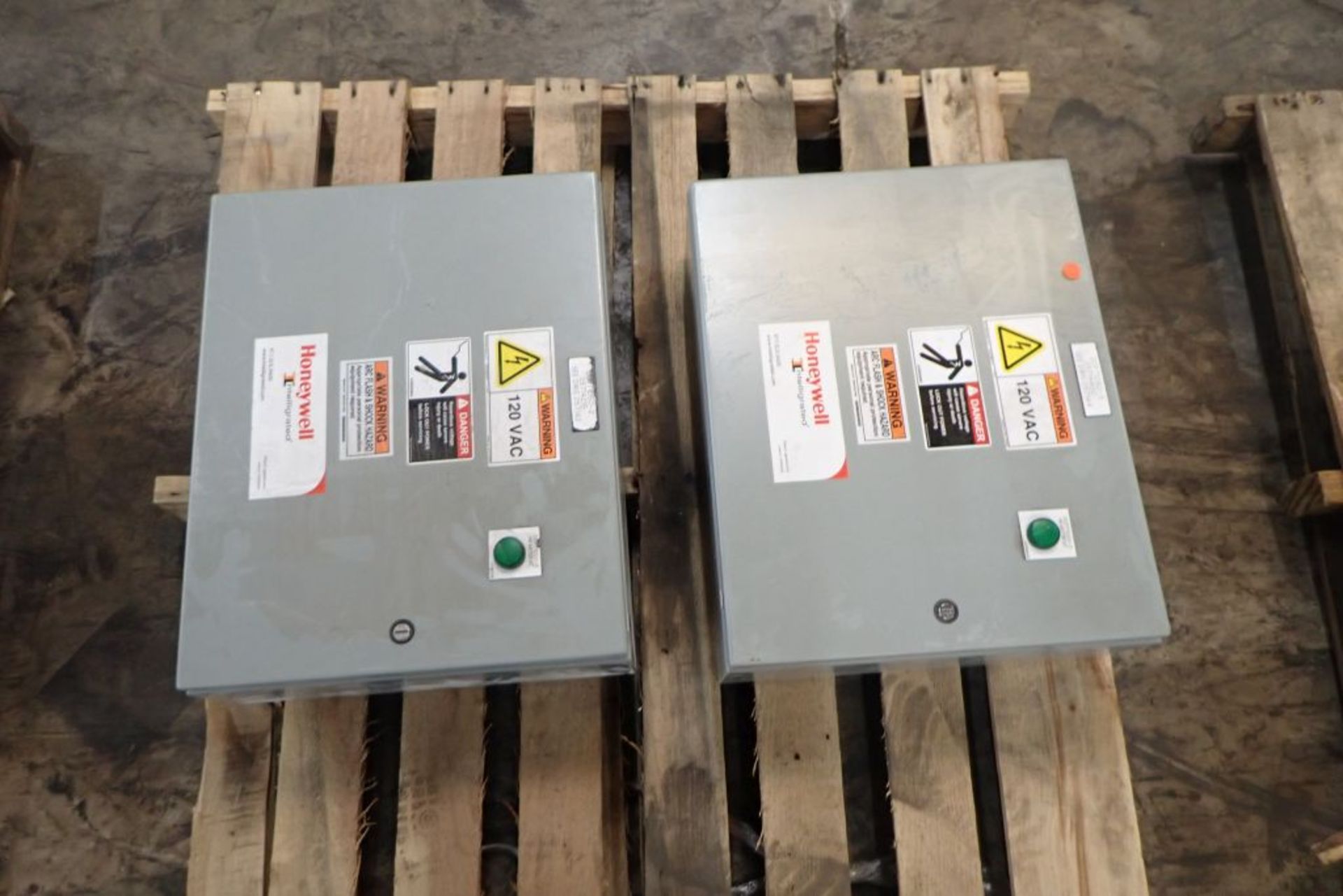 Lot of (2) Hoffman Nvent Industrial Control Panel Enclosures with Contents - Bild 2 aus 7