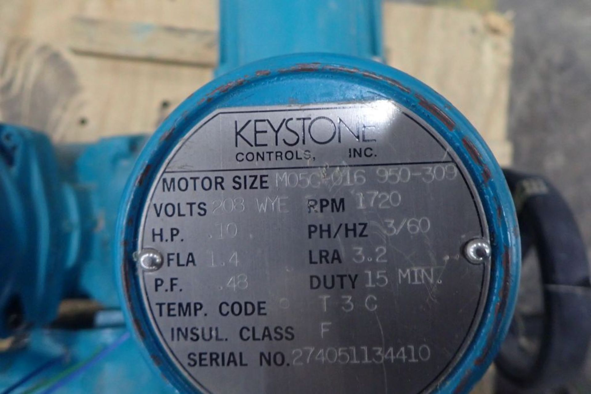 Lot of (2) Keystone Valve Actuators - Image 7 of 7