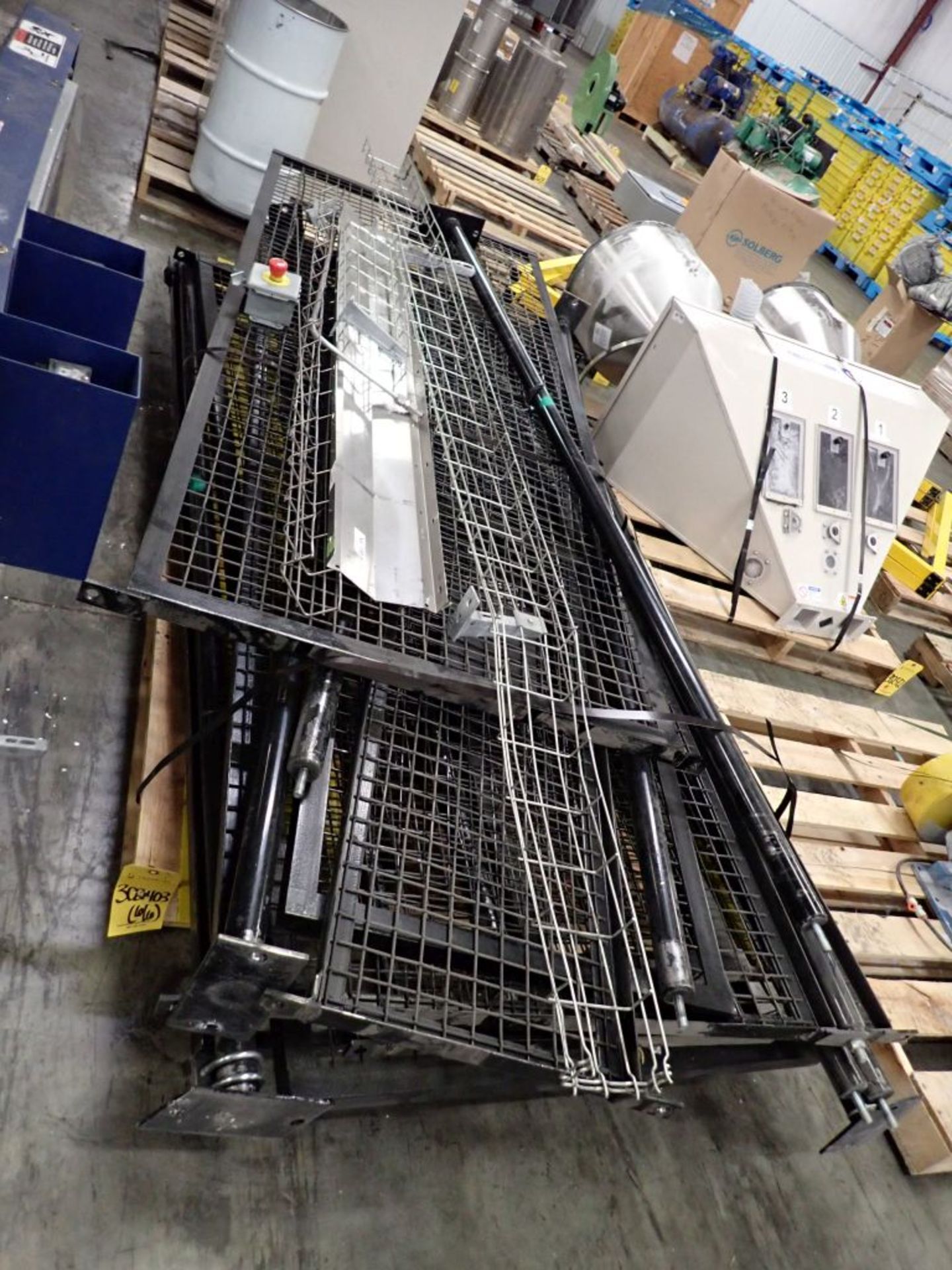 Lantech Pallet Wrapping System with Infeed and Outfeed Conveyor - Image 93 of 99