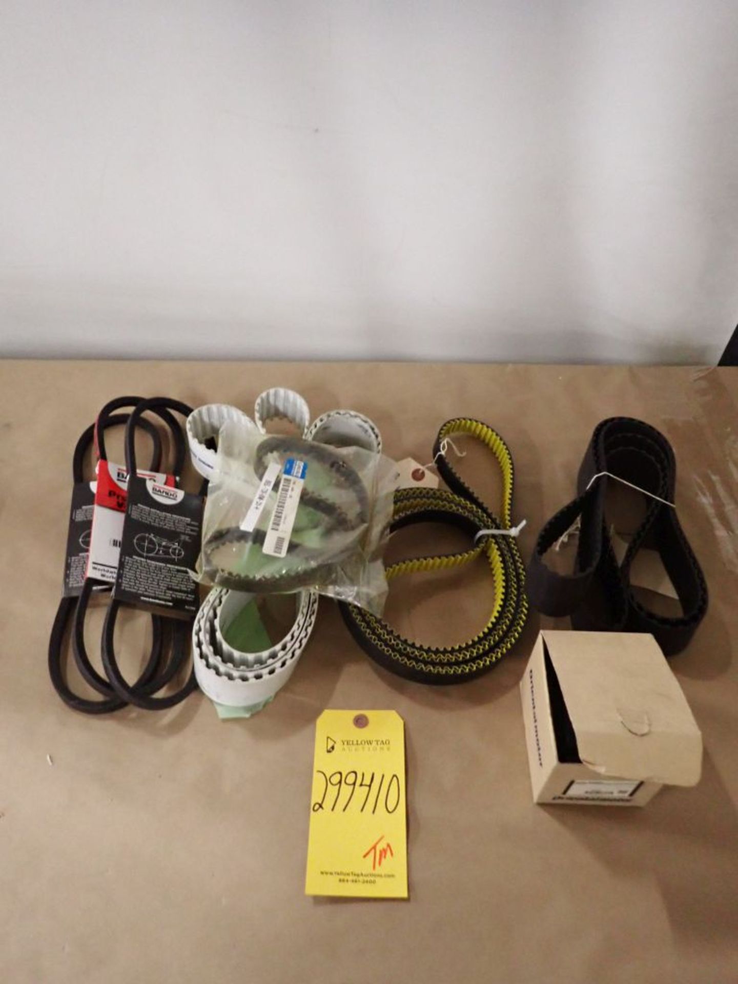 Lot of Assorted Motor and Belts