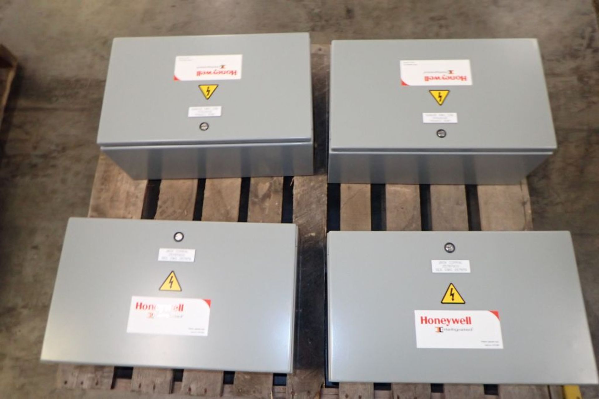 Lot of (4) Hoffman Nvent Industrial Control Panel Enclosures with Contents - Image 2 of 6