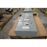 Lot of (3) Hoffman Nvent Industrial Control Panel Enclosures with Contents