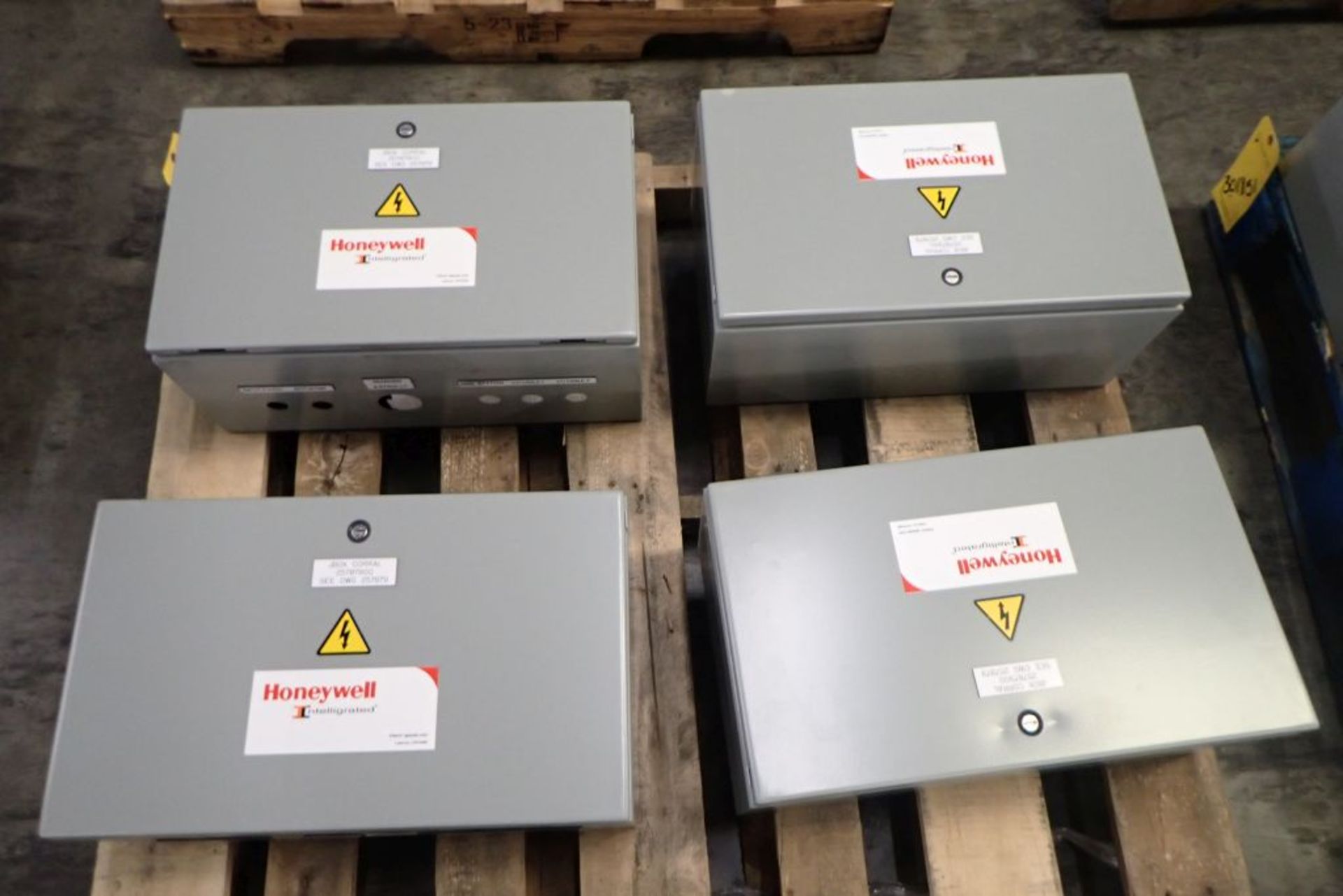 Lot of (4) Hoffman Nvent Industrial Control Panel Enclosures with Contents - Image 2 of 6