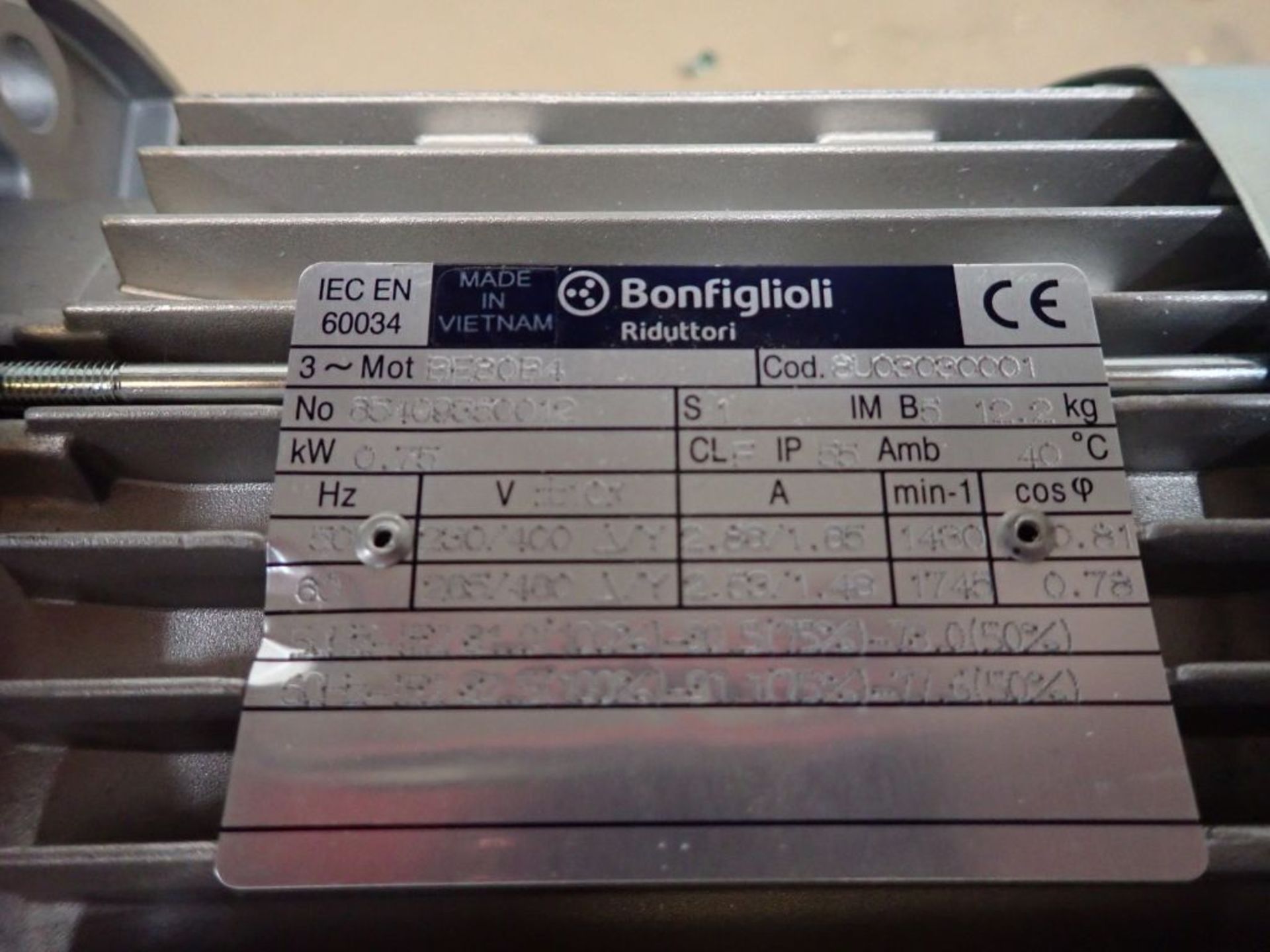 Bonfiglioli Electric Motor - Bild 5 aus 5