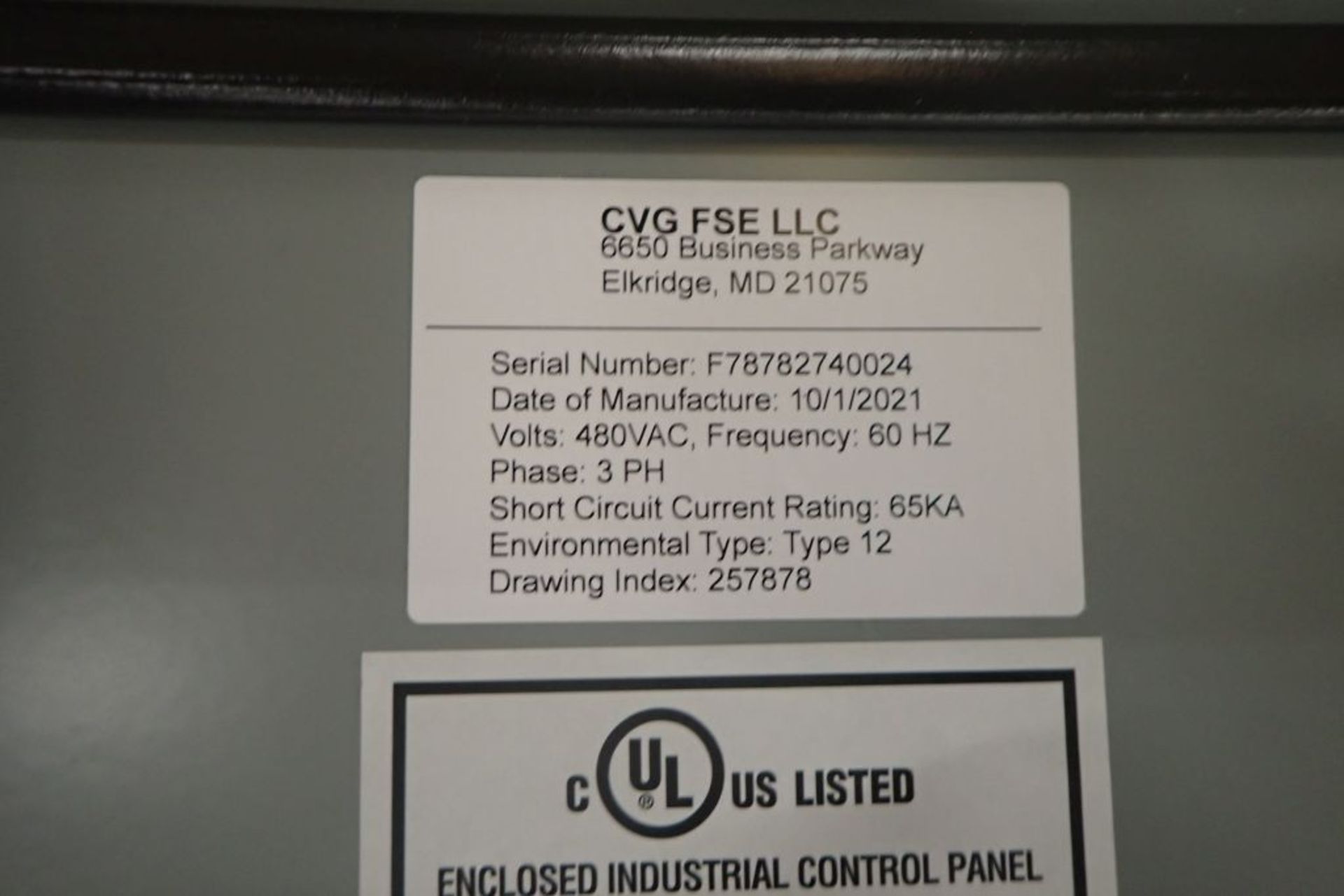 Hoffman Nvent Industrial Control Panel Enclosure with Contents - Image 6 of 9