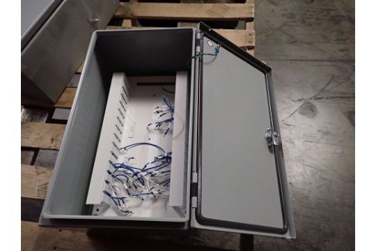 Lot of (2) Hoffman Nvent Industrial Control Panel Enclosures with Contents - Image 6 of 8