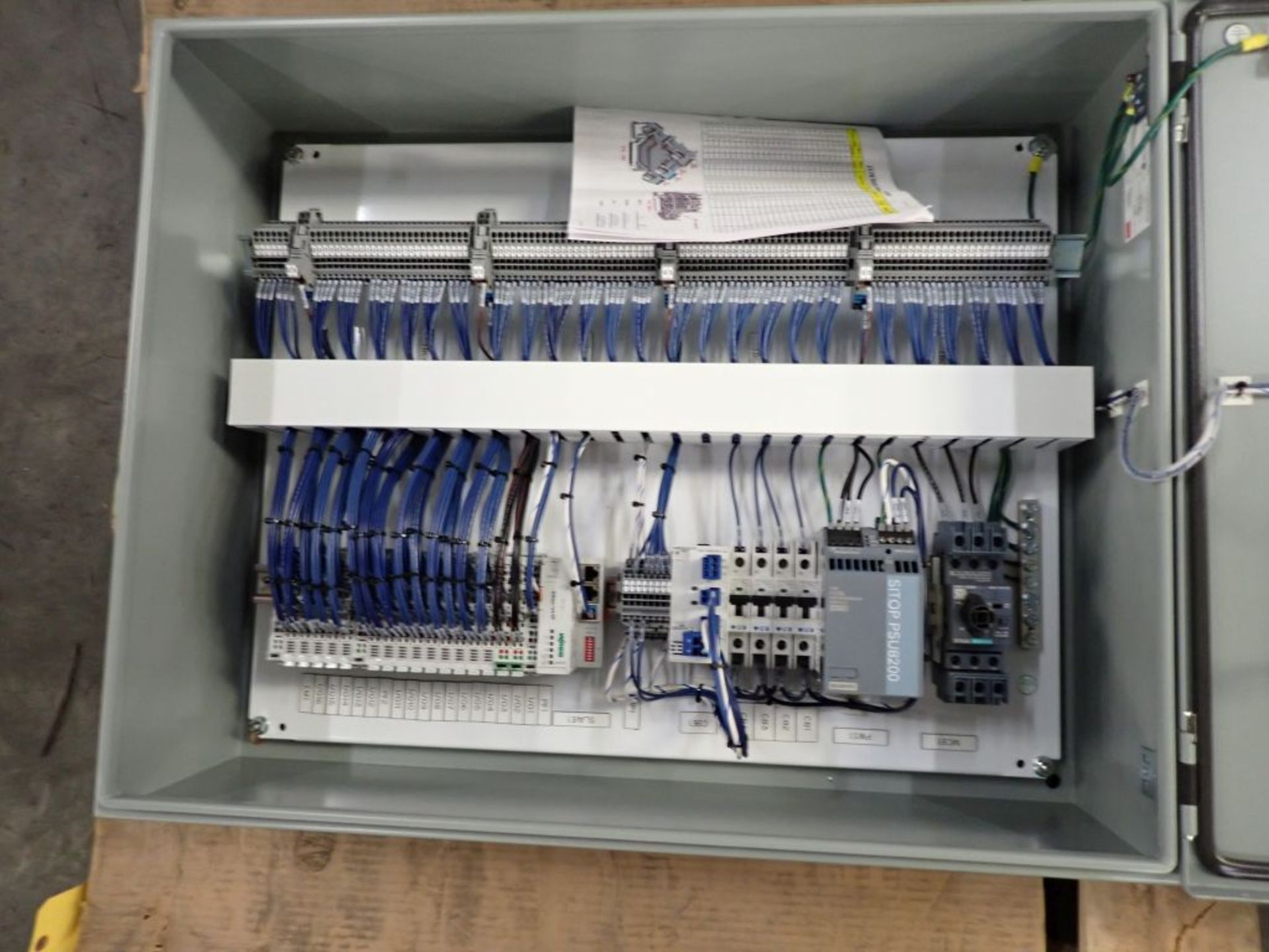Hoffman Nvent Industrial Control Panel Enclosure with Contents - Image 5 of 9
